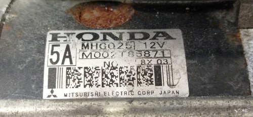 M002t85871 starter motor - m002t85871,